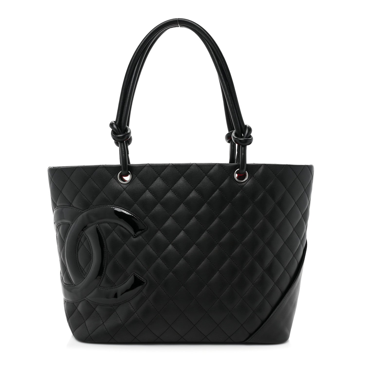 Chanel Calfskin Quilted Large Cambon Tote Black 1 of 11