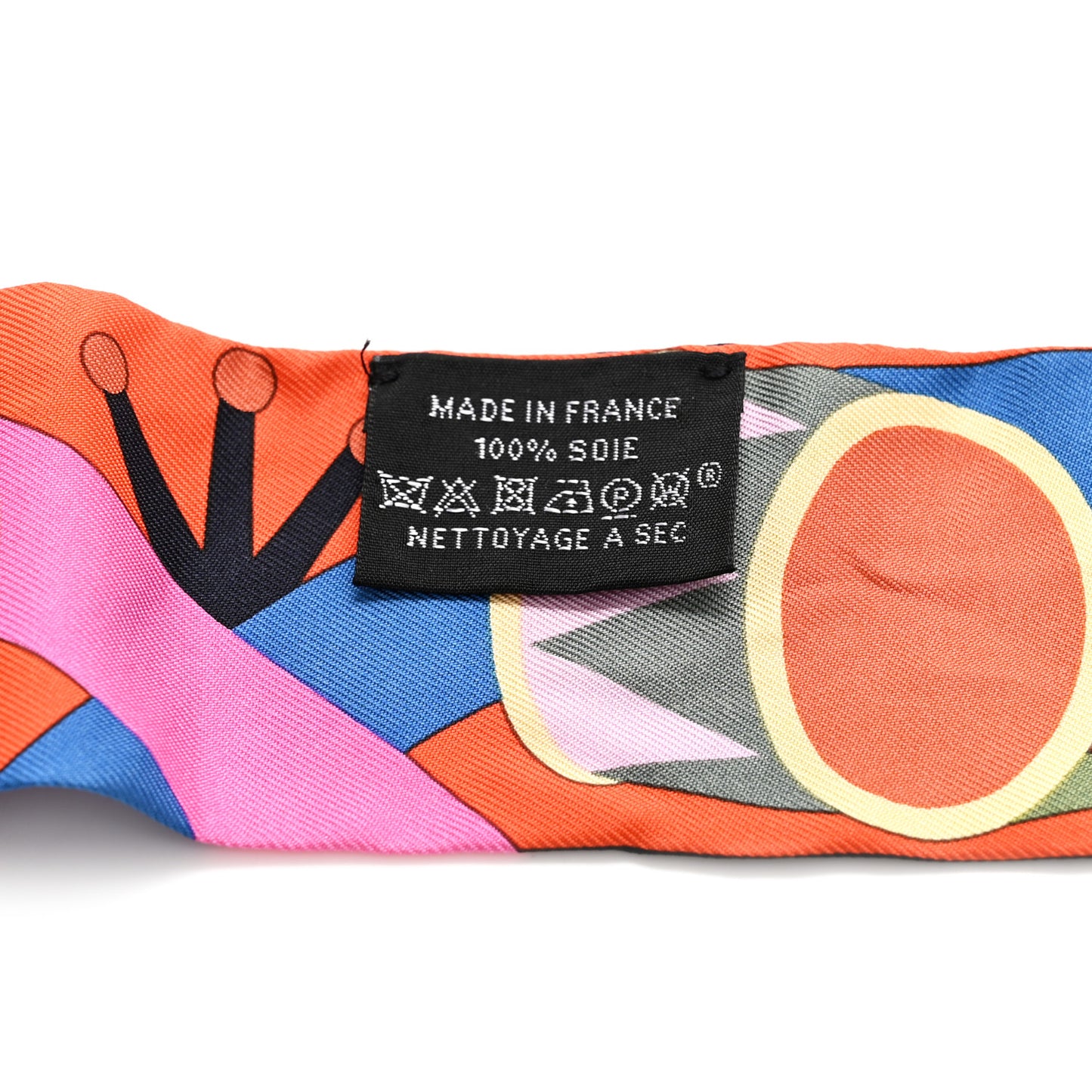 Silk Parade En Fanfare Twilly Bois de Rose Brun Miel