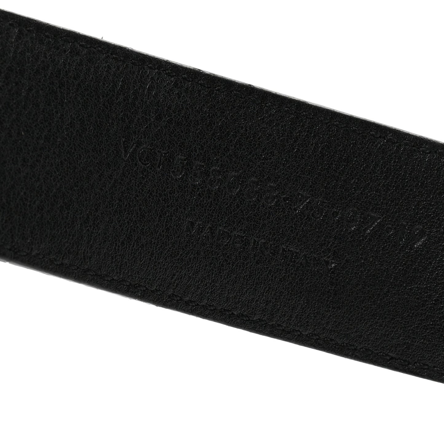 Suede Monogram Cassandre Belt 75 30 Black