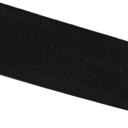 Saint Laurent Suede Monogram Cassandre Belt 75 30 Black 4 of 6