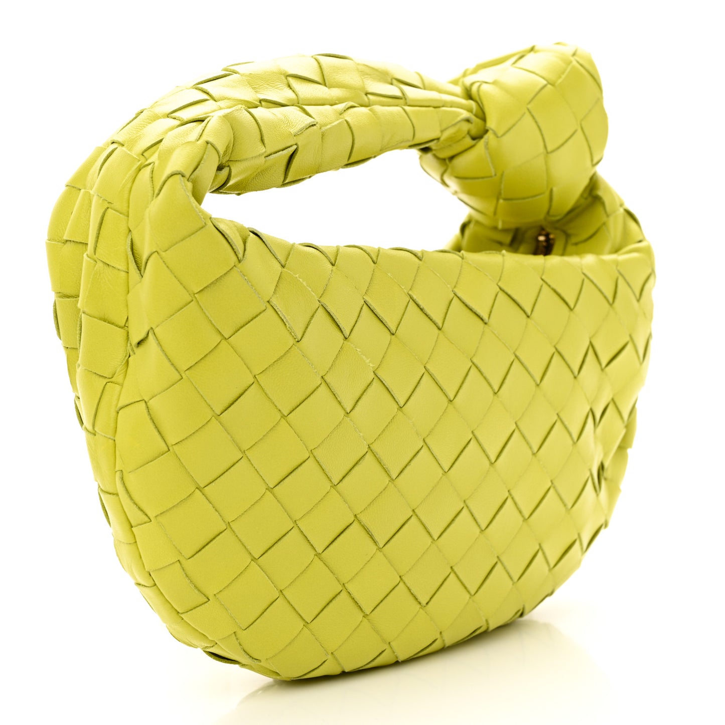Nappa Intrecciato Mini Jodie Kiwi