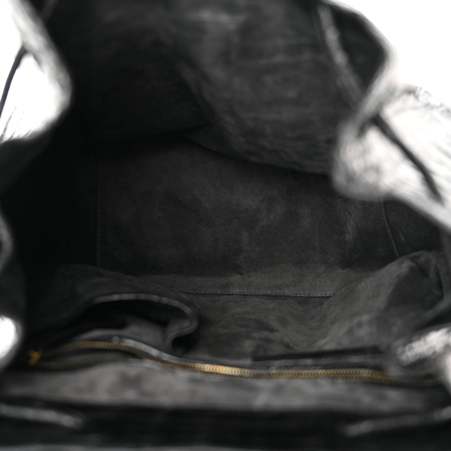 Crocodile Backpack Black