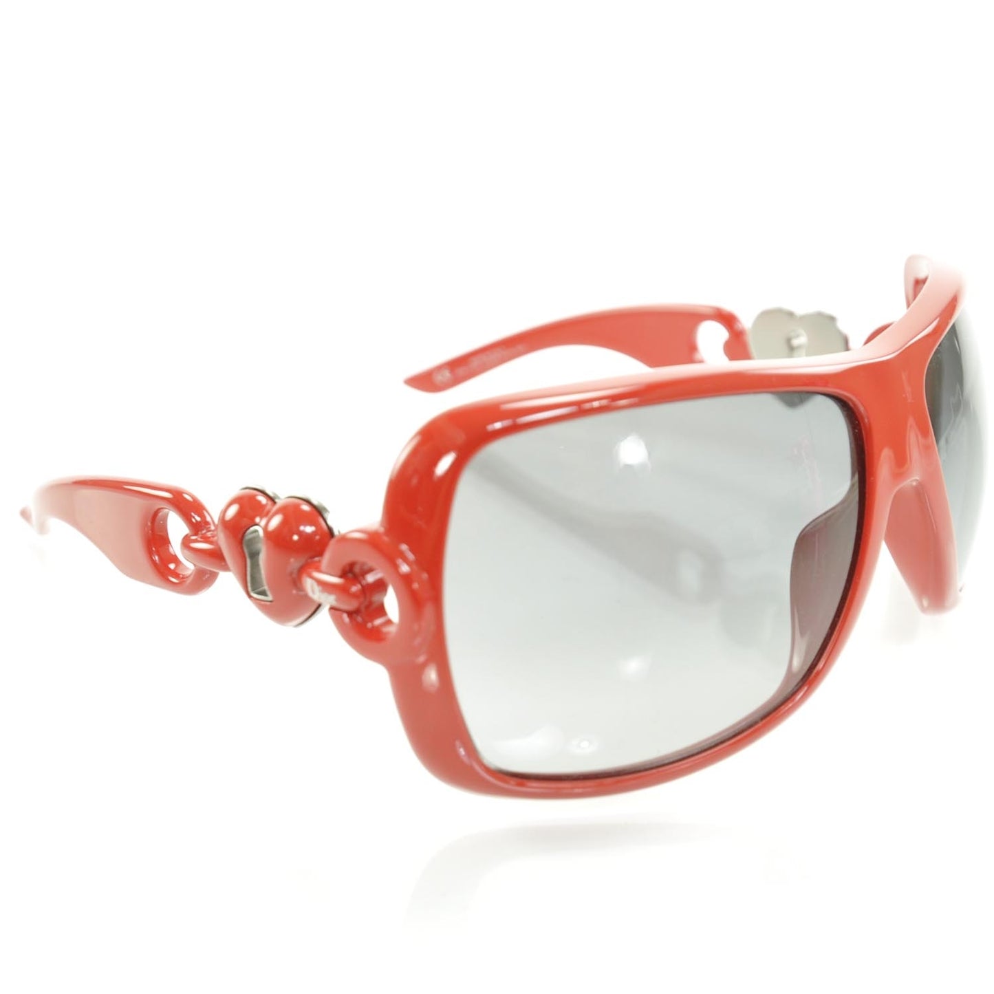 Heart Lock Sunglasses Red