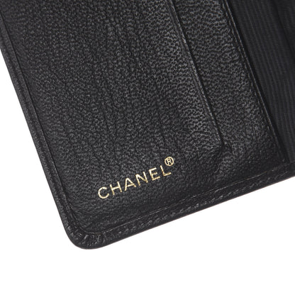 Chanel Goatskin Card Holder Wallet Black 5 of 6