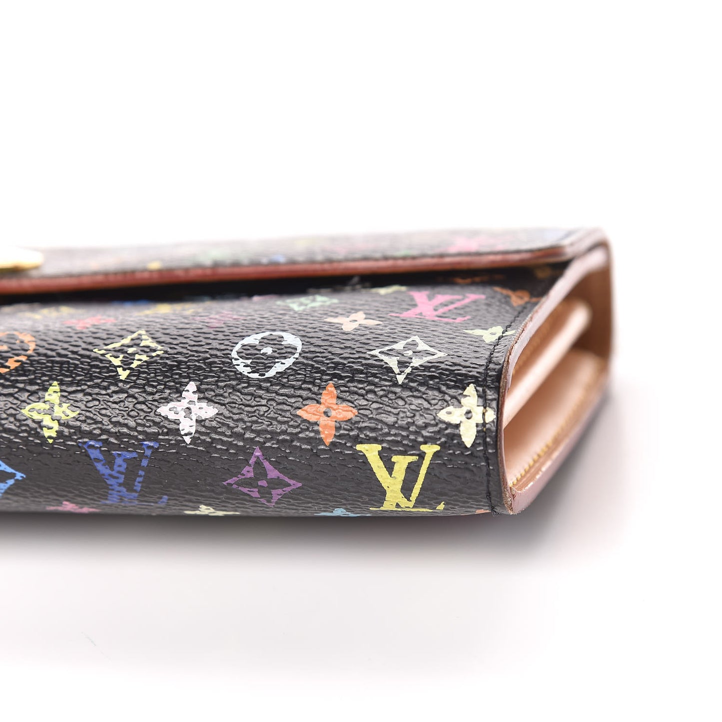 Monogram Multicolor Sarah Wallet Black Grenade