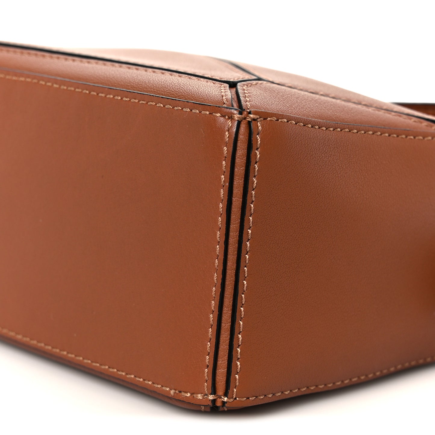 Calfskin Mini Puzzle Bag Tan