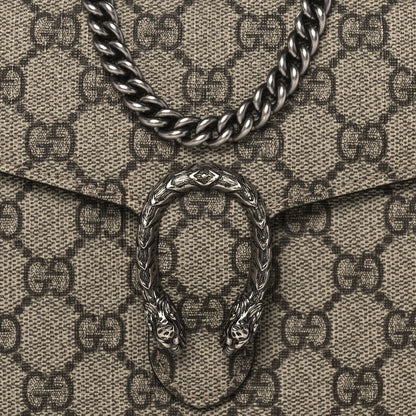 Gucci GG Supreme Monogram Mini Dionysus Chain Wallet Beige Taupe 8 of 11