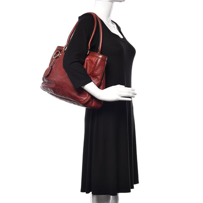 Gucci Guccissima Medium Sukey Top Handle Tote Raspberry Candy 2 of 11