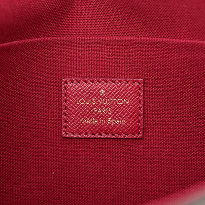 Louis Vuitton Monogram Pochette Felicie Chain Wallet Fuchsia 17 of 29
