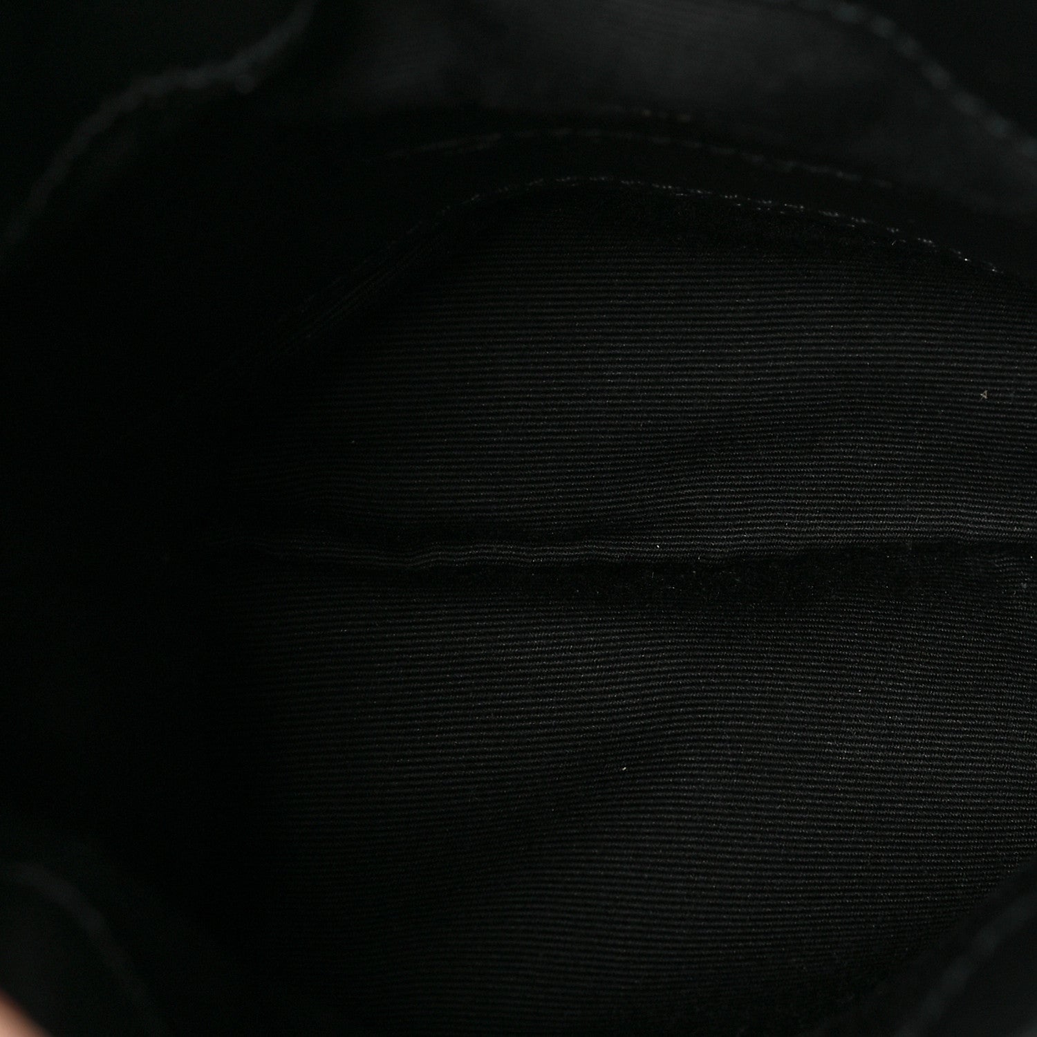 Saint Laurent Suede Calfskin Small Grace Fringed Hobo Bag Rope Black 5 of 7