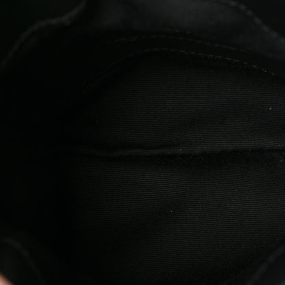 Saint Laurent Suede Calfskin Small Grace Fringed Hobo Bag Rope Black 5 of 7