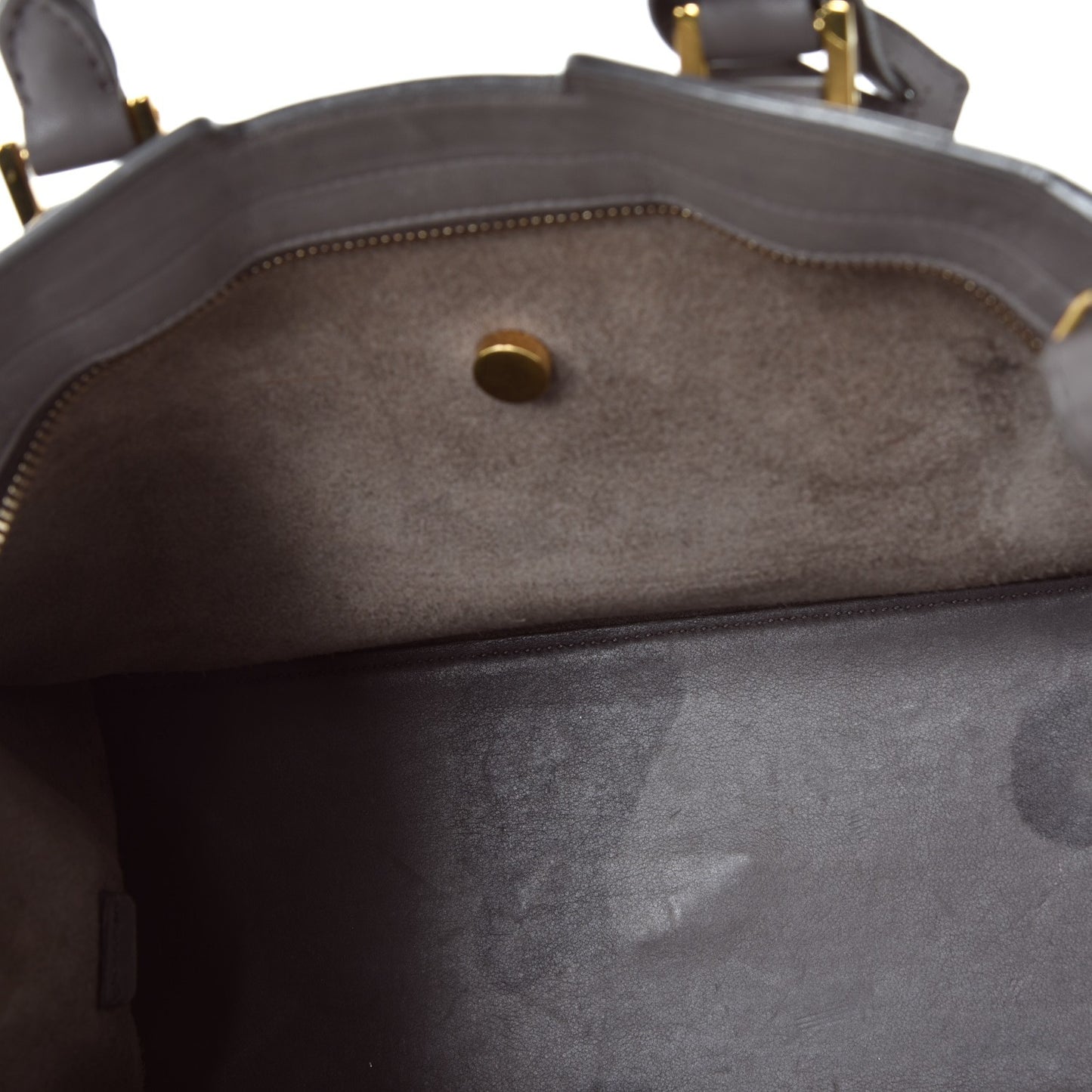 Calfskin Small Classic Y Cabas Fog