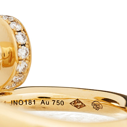 Cartier 18K Yellow Gold Diamond Juste Un Clou Ring 51 5.75 5 of 6