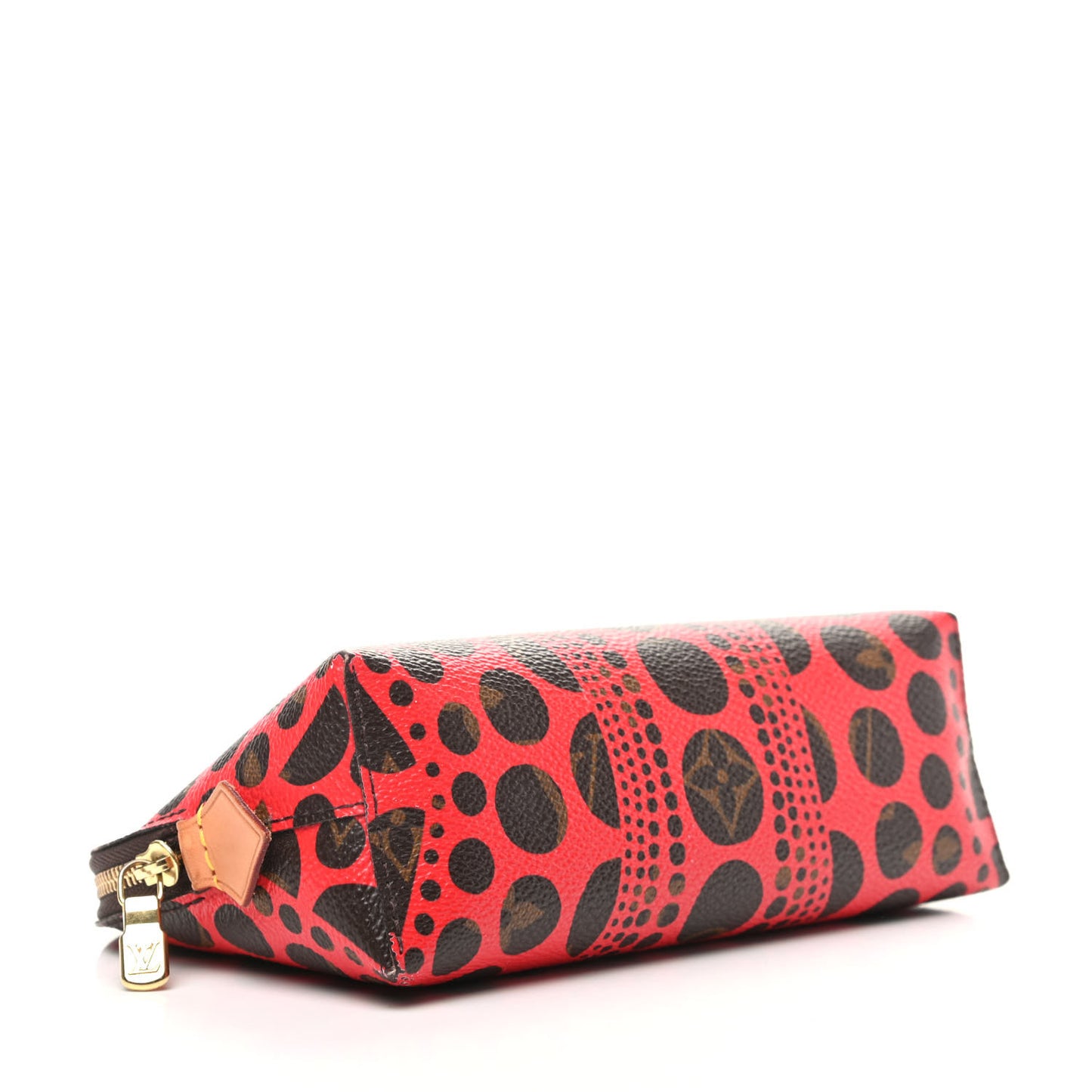 Monogram Kusama Pumpkin Dots Cosmetic Pouch Red