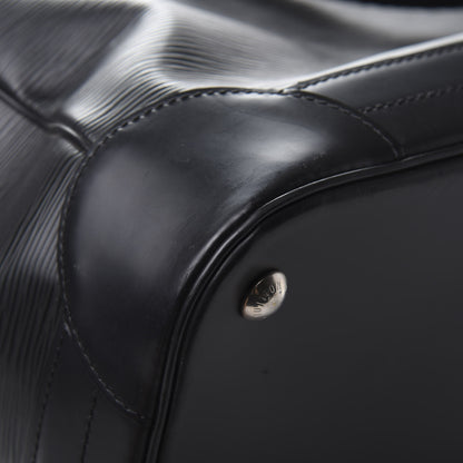 Louis Vuitton Epi Sac Bourget 50 Black 10 of 17