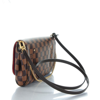 Louis Vuitton Damier Ebene Favorite MM 3 of 8