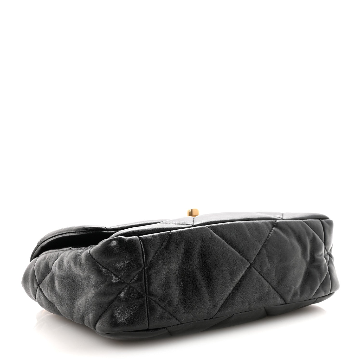 Chanel Lambskin Quilted Medium Chanel 19 Flap Black 4 of 10