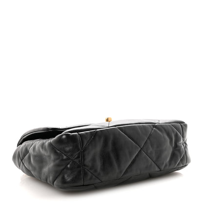 Chanel Lambskin Quilted Medium Chanel 19 Flap Black 4 of 10