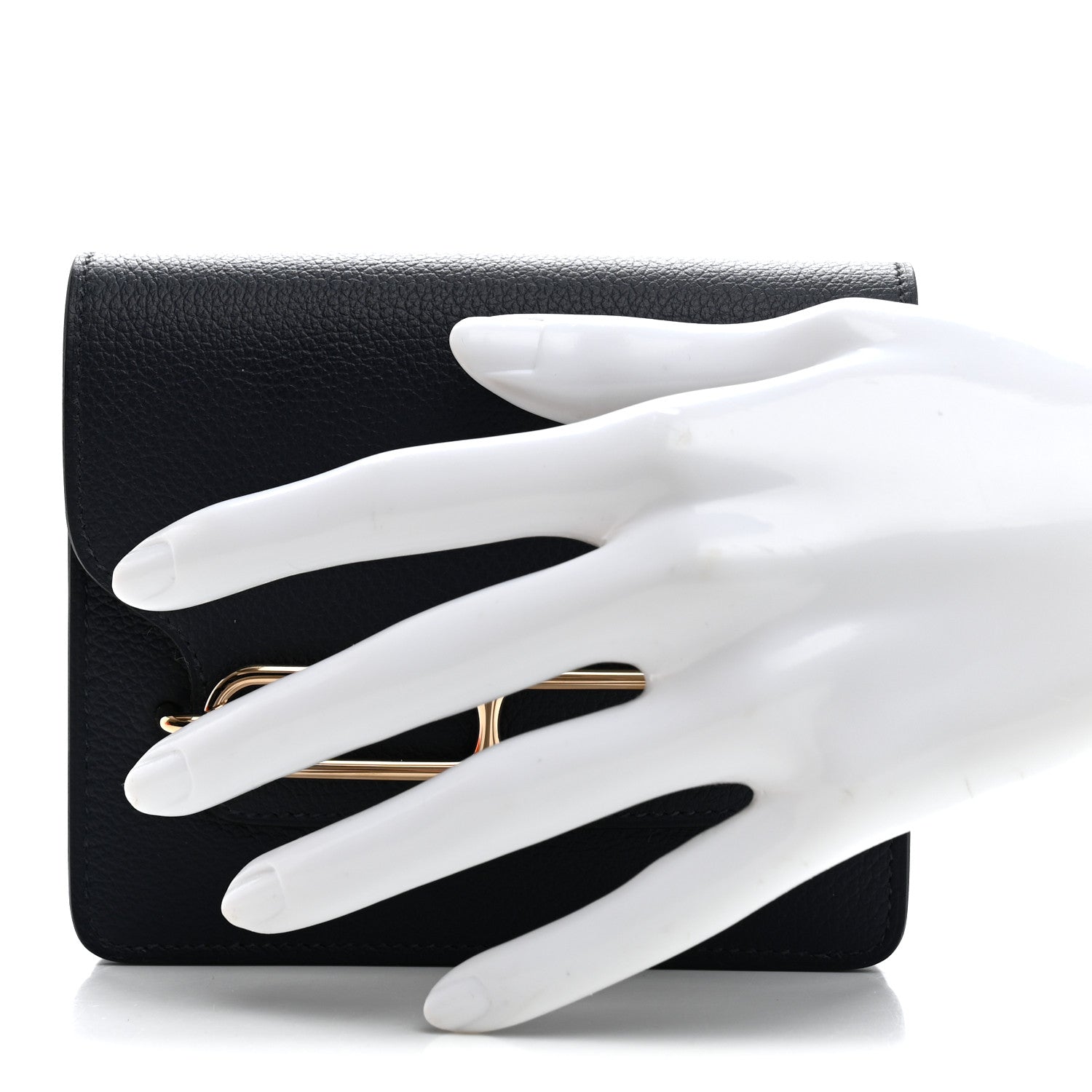 Hermes Evercolor Roulis Slim Wallet Bleu Nuit 2 of 9