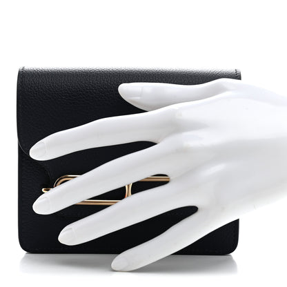Hermes Evercolor Roulis Slim Wallet Bleu Nuit 2 of 9