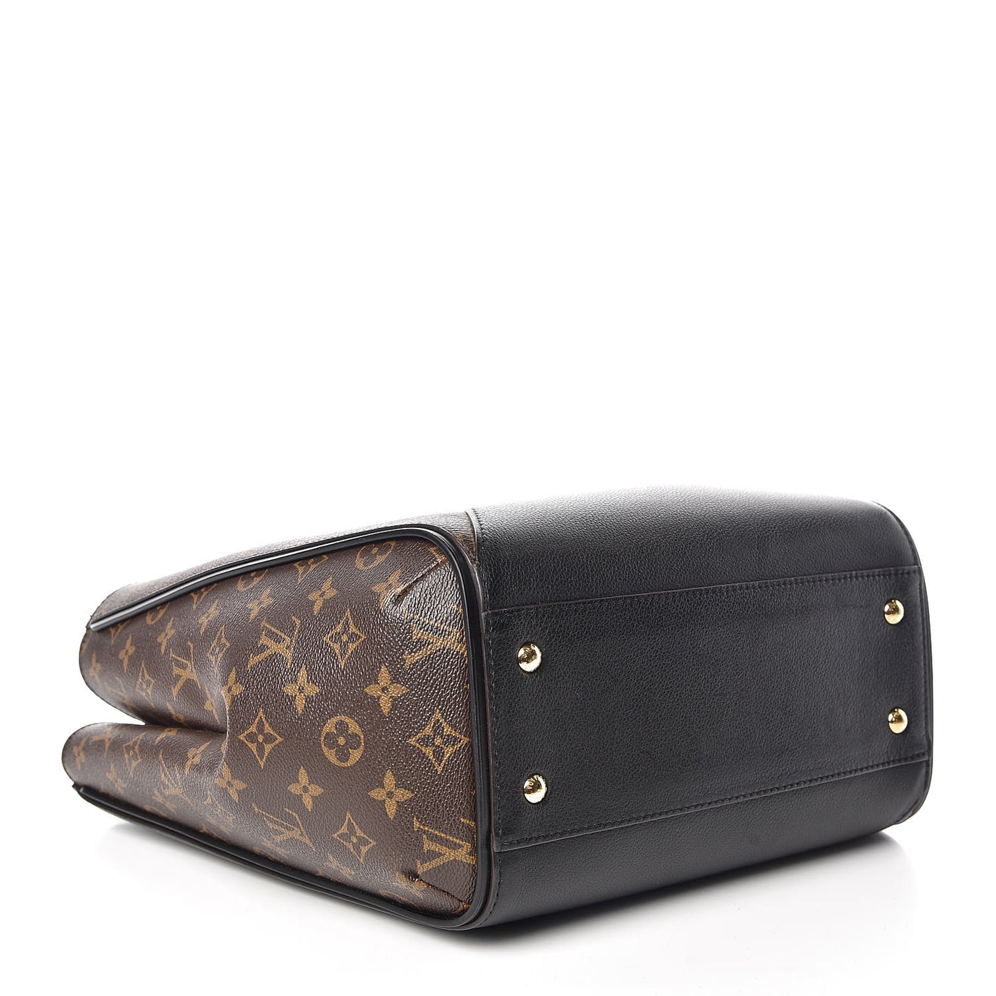 Calfskin Monogram Kimono Tote Black