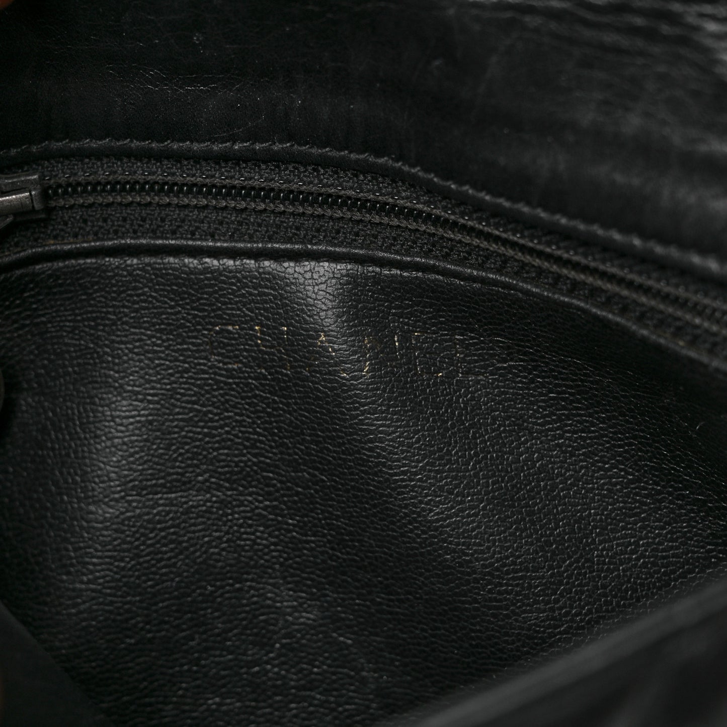 Lambskin Quilted Flap Waist Belt Bag Black