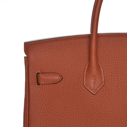 Hermes Togo Birkin 25 Cuivre 19 of 27