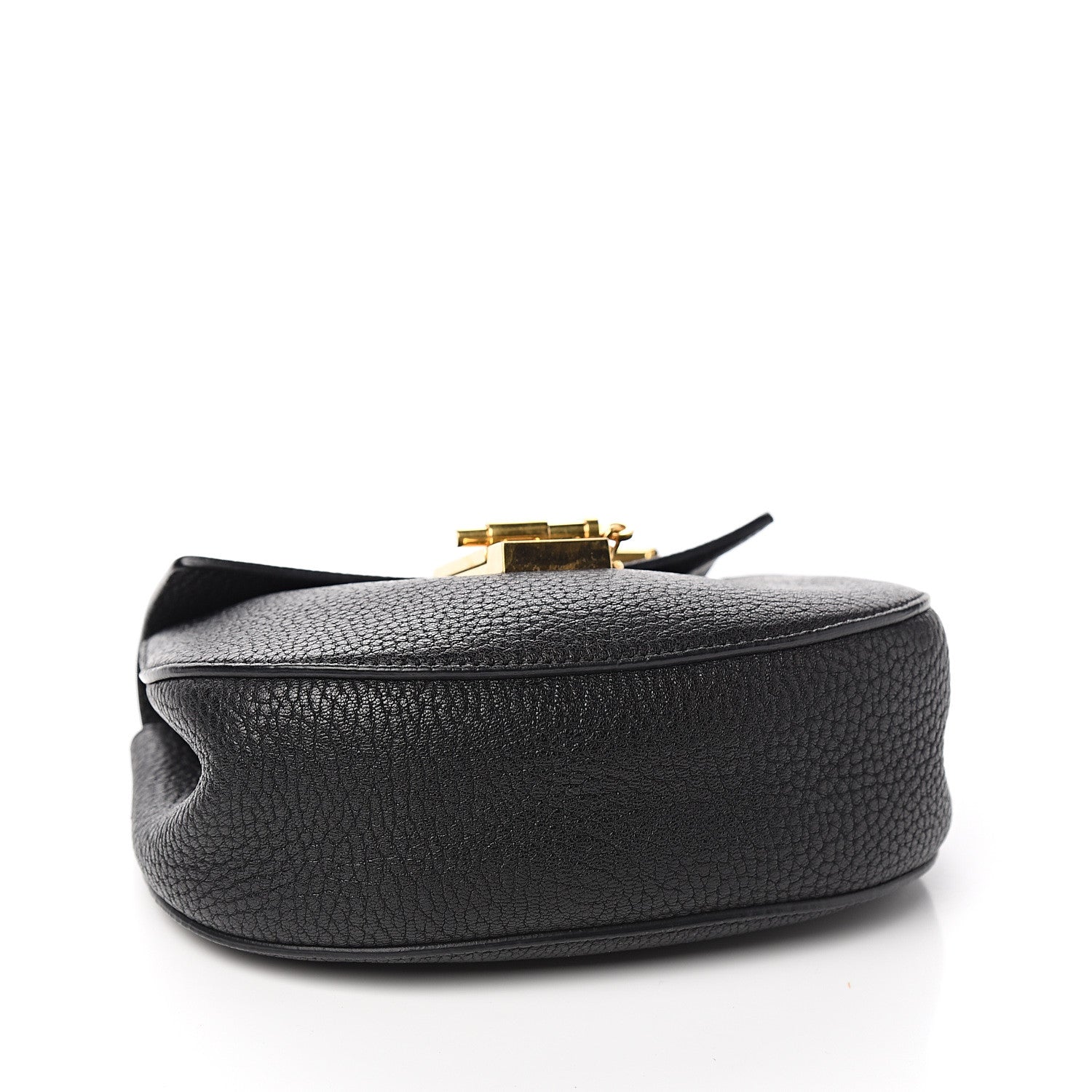 Chloe Grained Lambskin Mini Drew Shoulder Bag Black 3 of 10