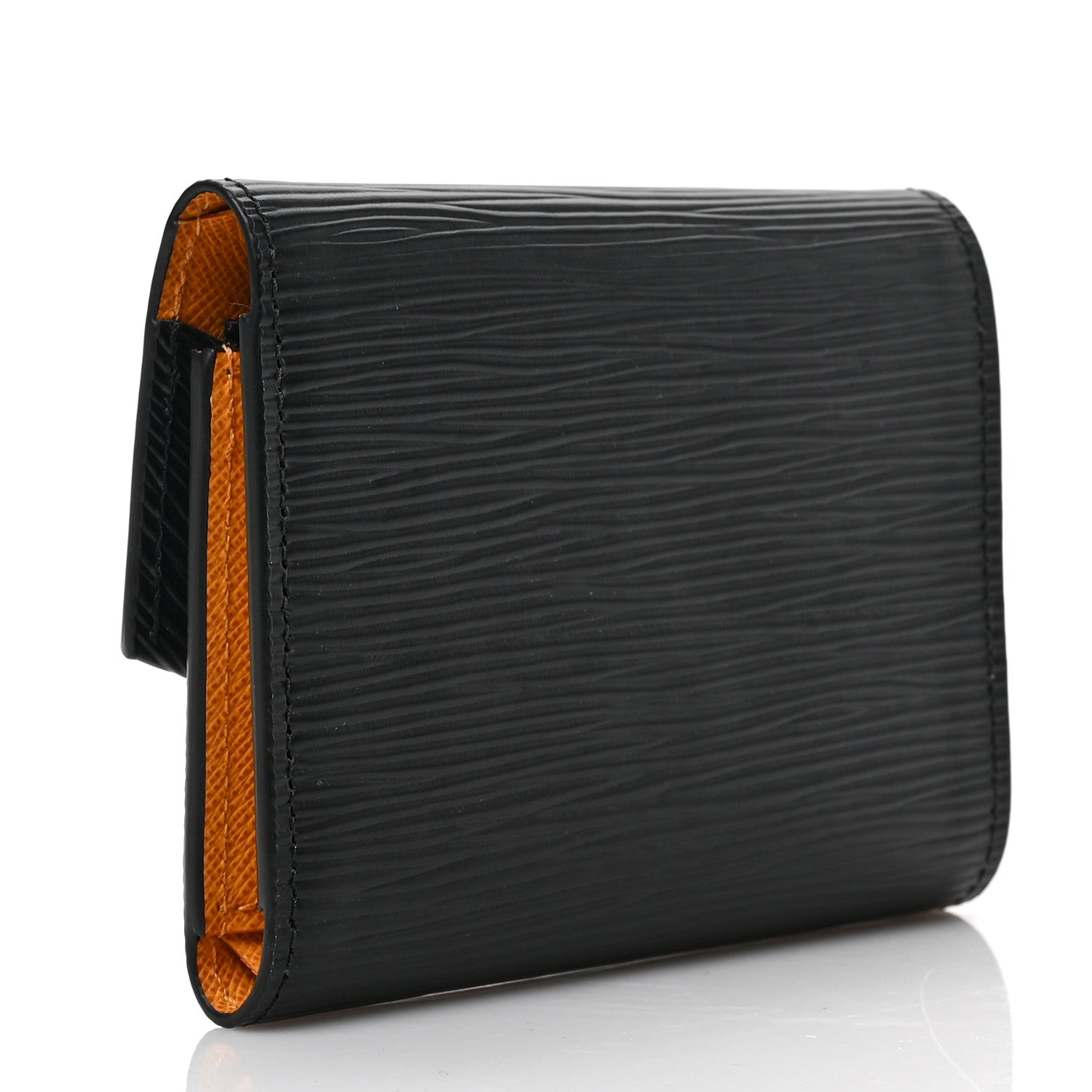 Louis Vuitton Epi Grenelle Compact Wallet Black 3 of 6