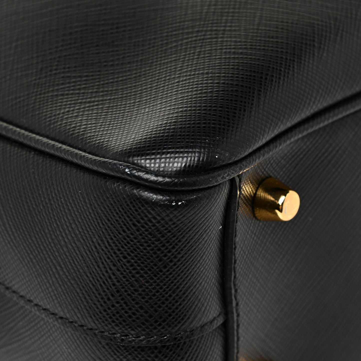 Saffiano Lux Bauletto Black