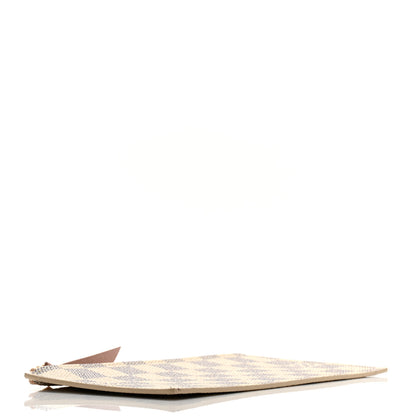 Louis Vuitton Damier Azur Felicie Chain Wallet Zippered Insert Rose Ballerine 4 of 7
