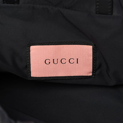 Gucci Calfskin Small GucciGhost Drawstring Backpack Black 5 of 10