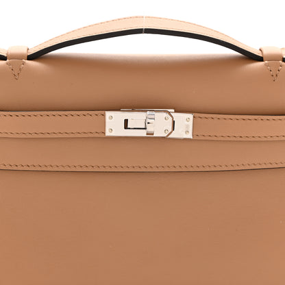 Hermes Swift Kelly Pochette Clutch Chai 7 of 9