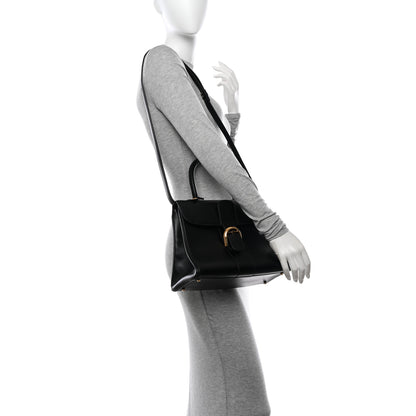 Delvaux Box Calfskin MM Brillant Satchel Black 2 of 10