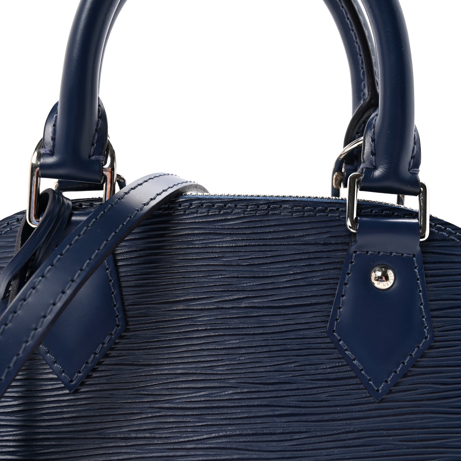 Louis Vuitton Epi Alma BB Indigo 7 of 9