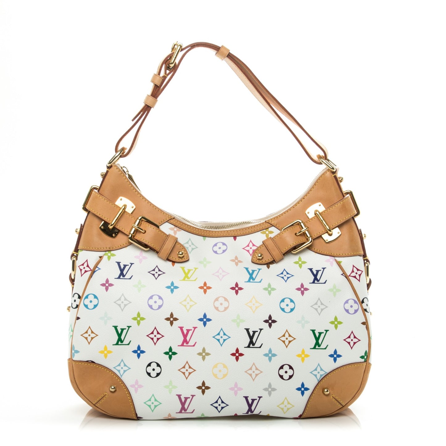 Monogram Multicolor Greta White