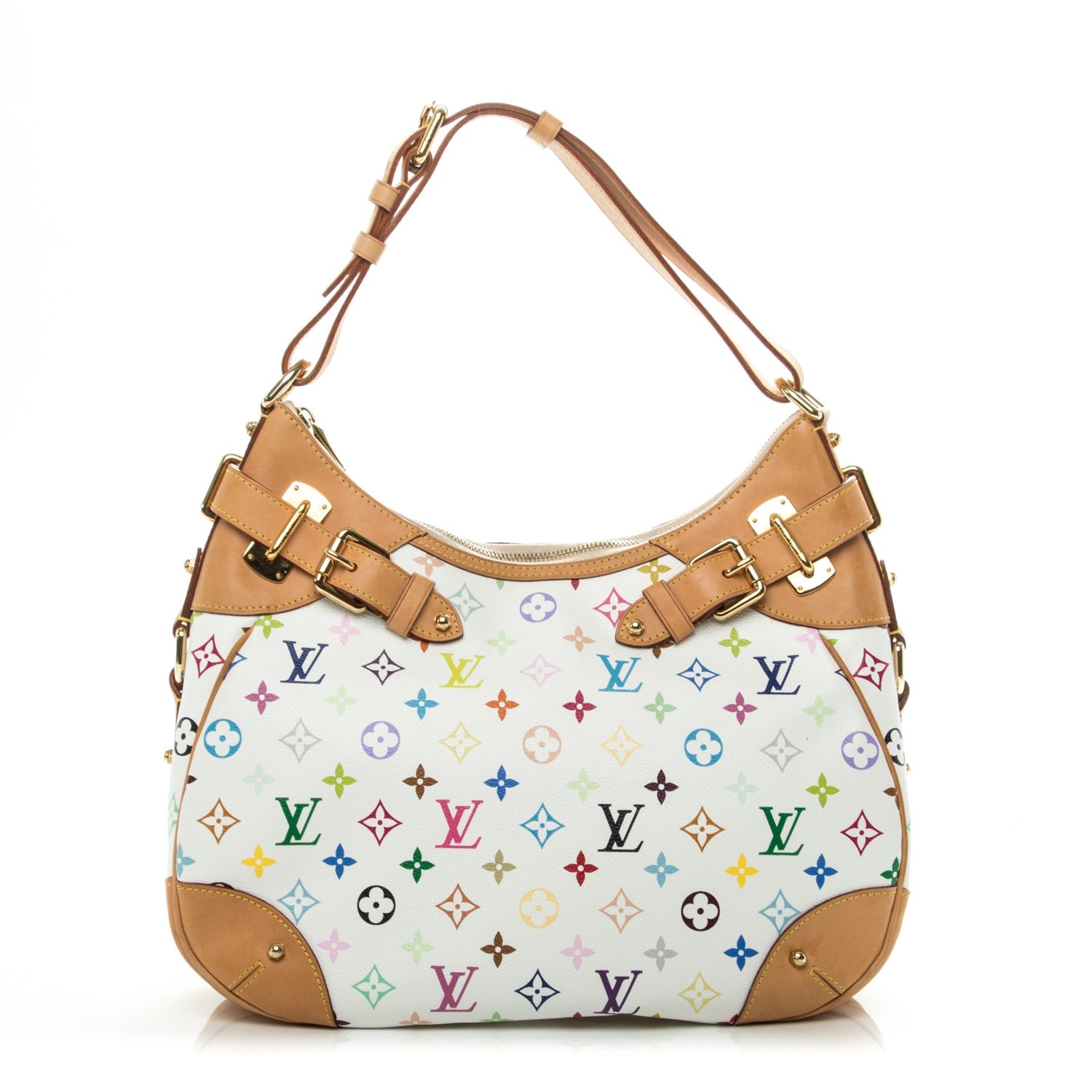 Louis Vuitton Monogram Multicolor Greta White 1 of 7