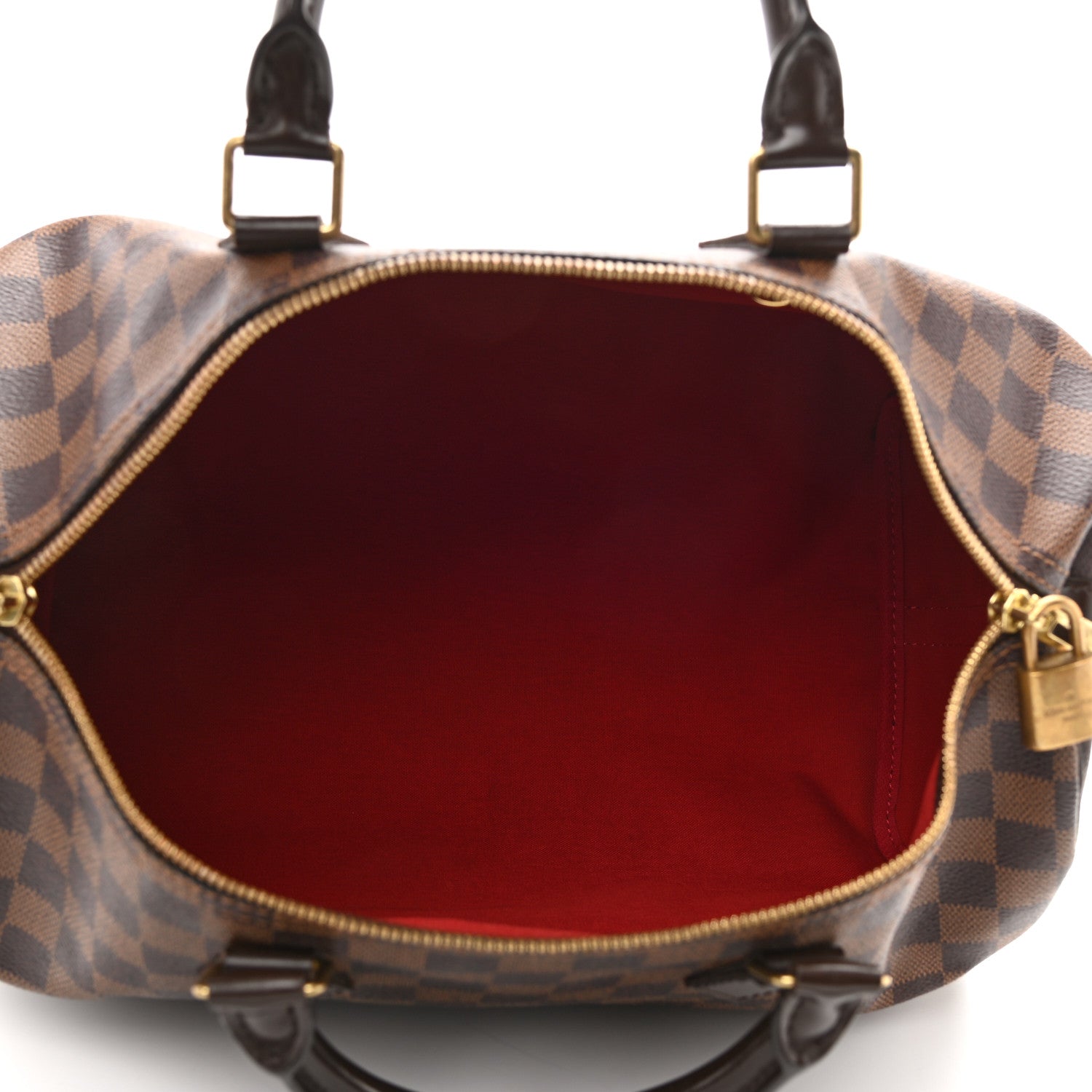 Louis Vuitton Damier Ebene Speedy Bandouliere 35 5 of 13