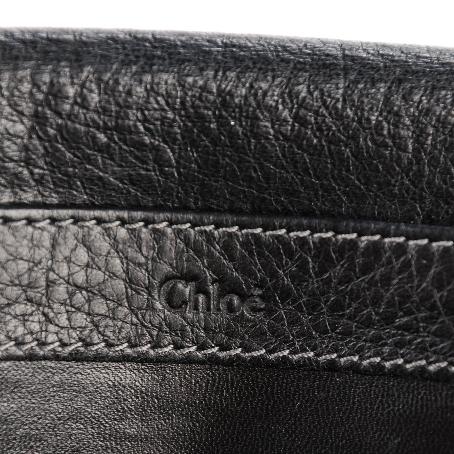 Chloe Calfskin Paddington Wallet Black 6 of 8