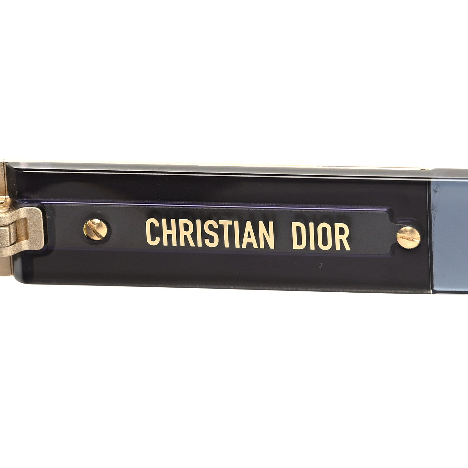 Christian Dior Diorsignature A3U Sunglasses Gold Gradient Smoke 5 of 6