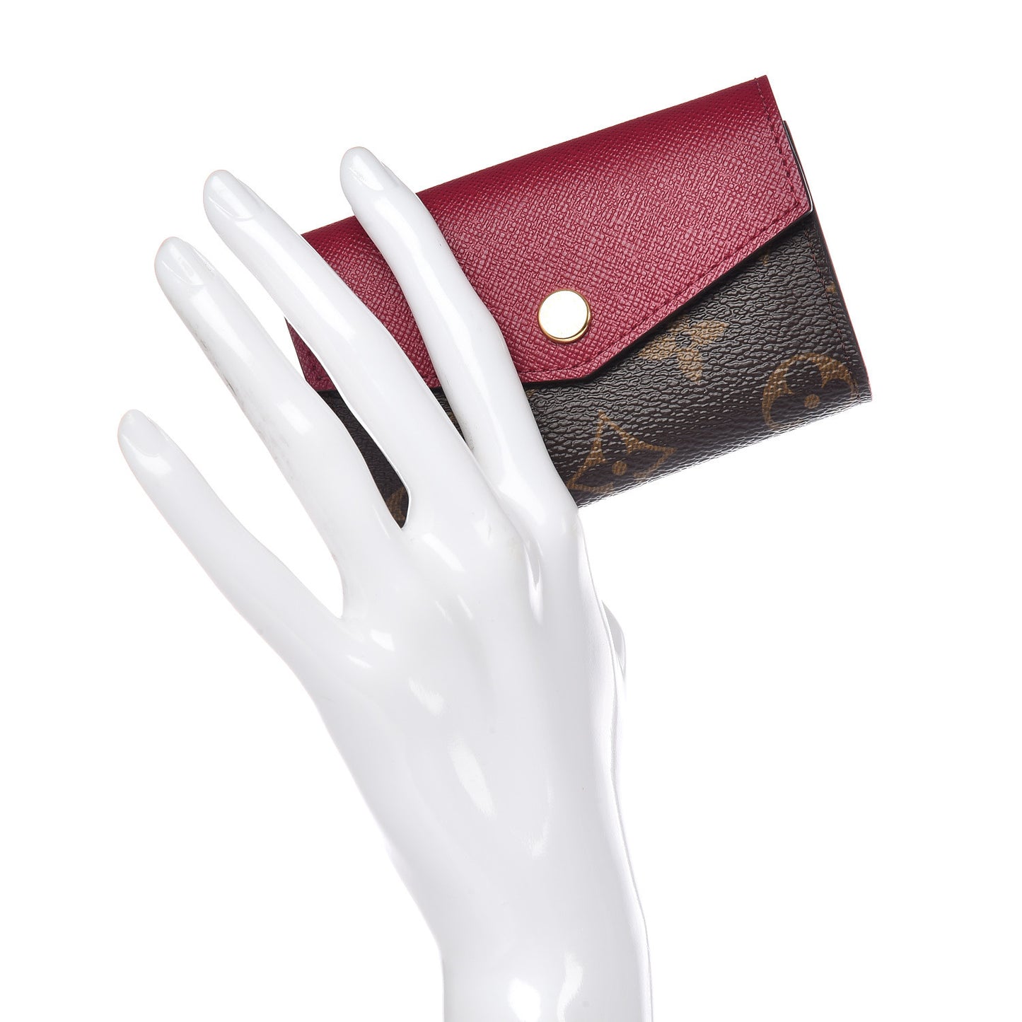 Monogram Sarah Multicartes Fuchsia
