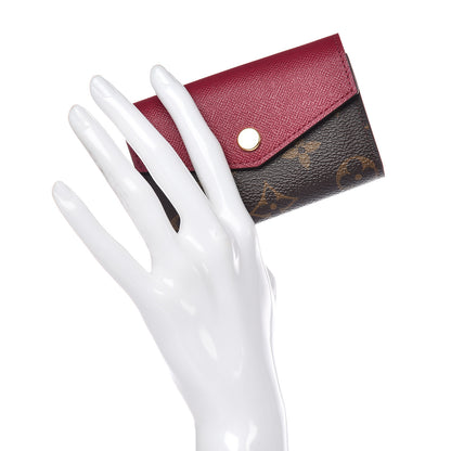 Louis Vuitton Monogram Sarah Multicartes Fuchsia 2 of 7