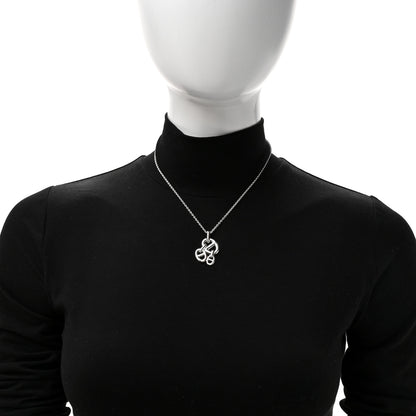 Hermes Sterling Silver Amulette Chaine d'Ancre Enchaine Pendant Necklace 2 of 6