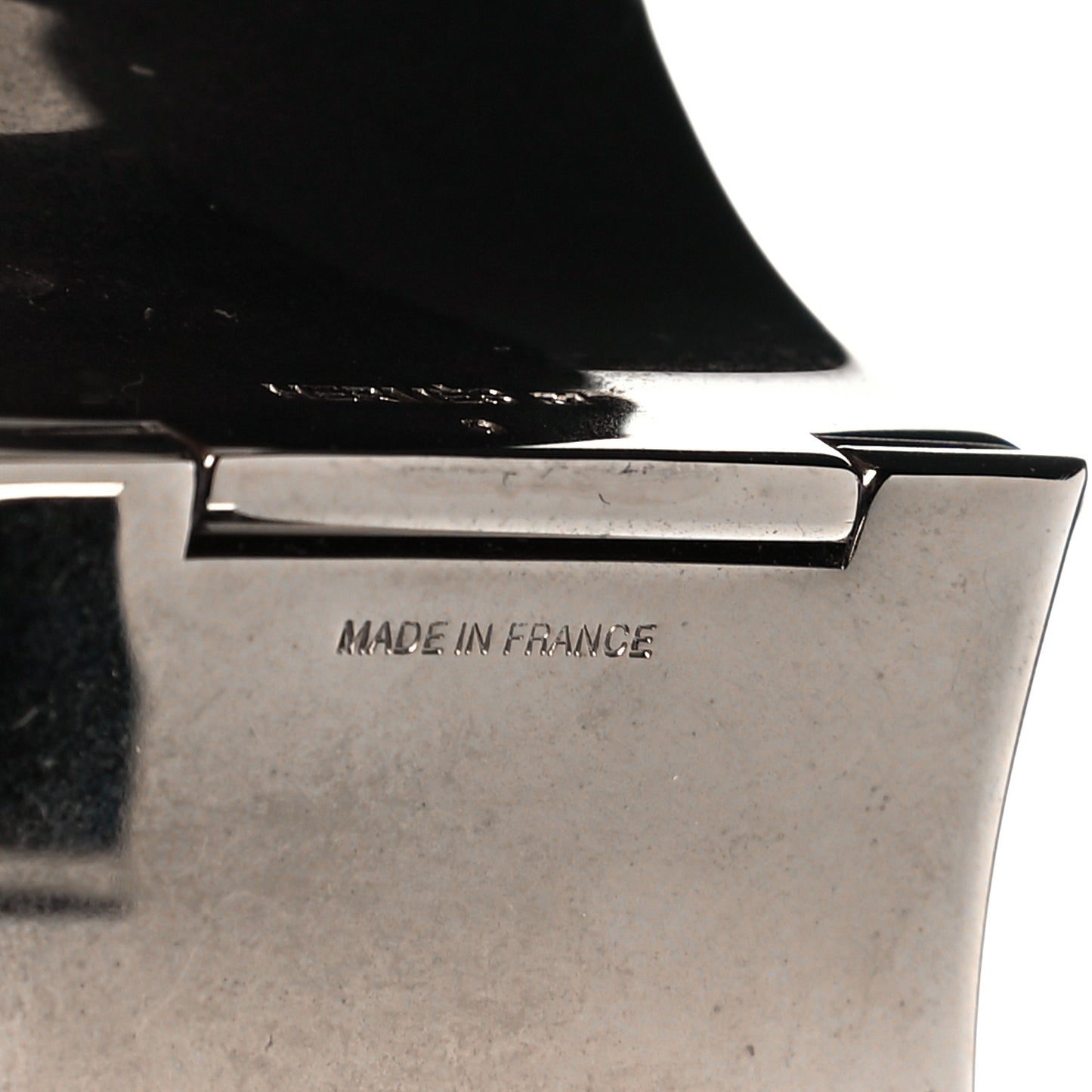 Enamel Extra Wide Clic Clac H Bracelet PM Black