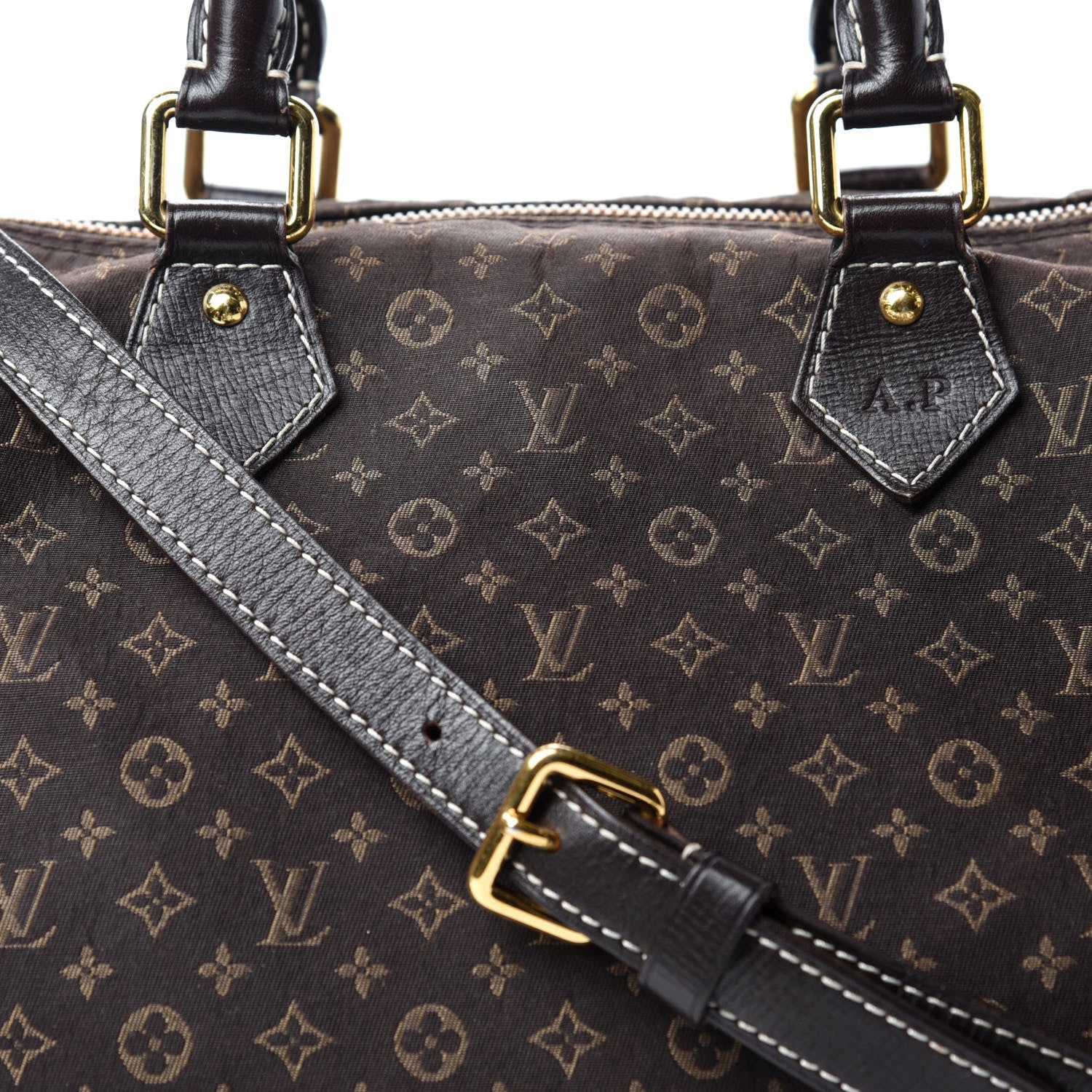 Louis Vuitton Monogram Idylle Speedy Bandouliere 30 Fusain 15 of 15