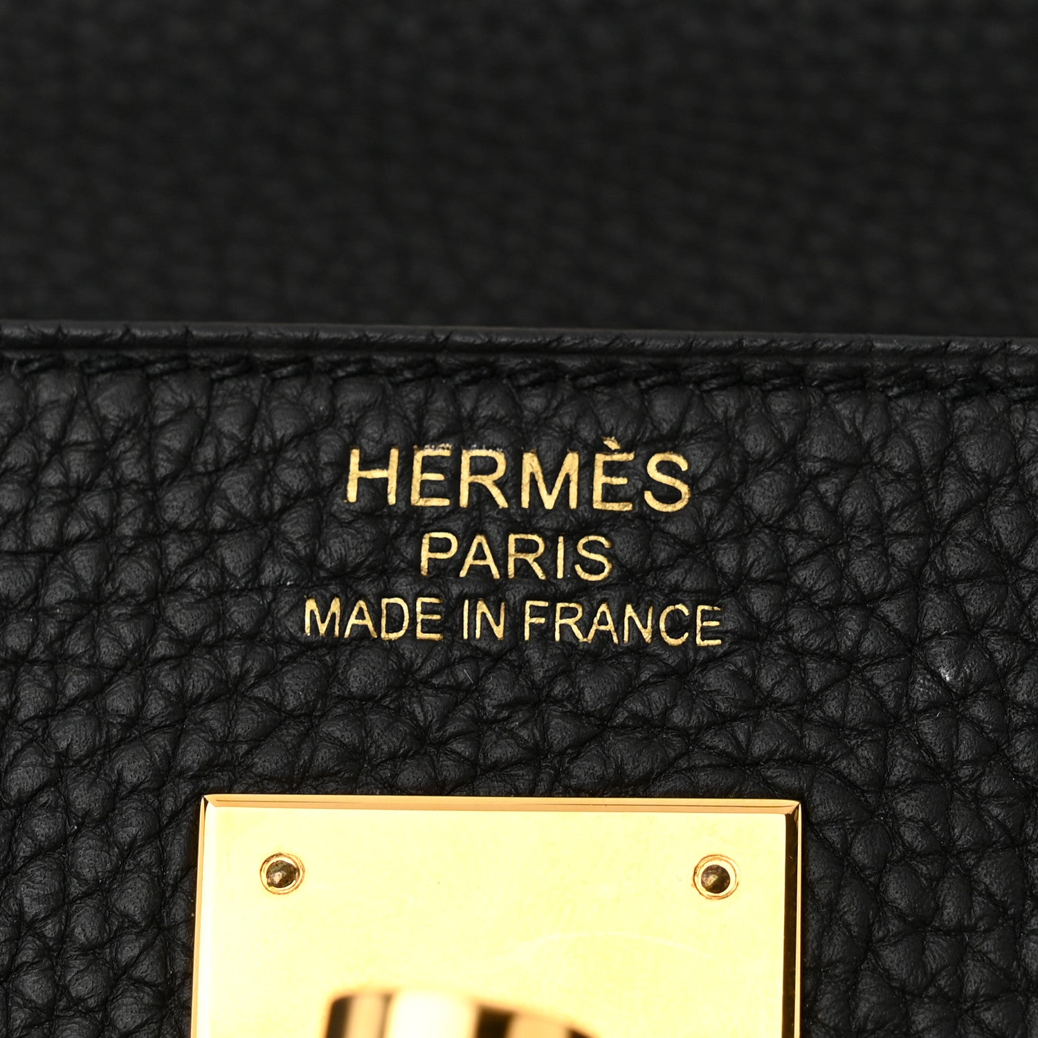 Hermes Togo Kelly Retourne 35 Black 6 of 10