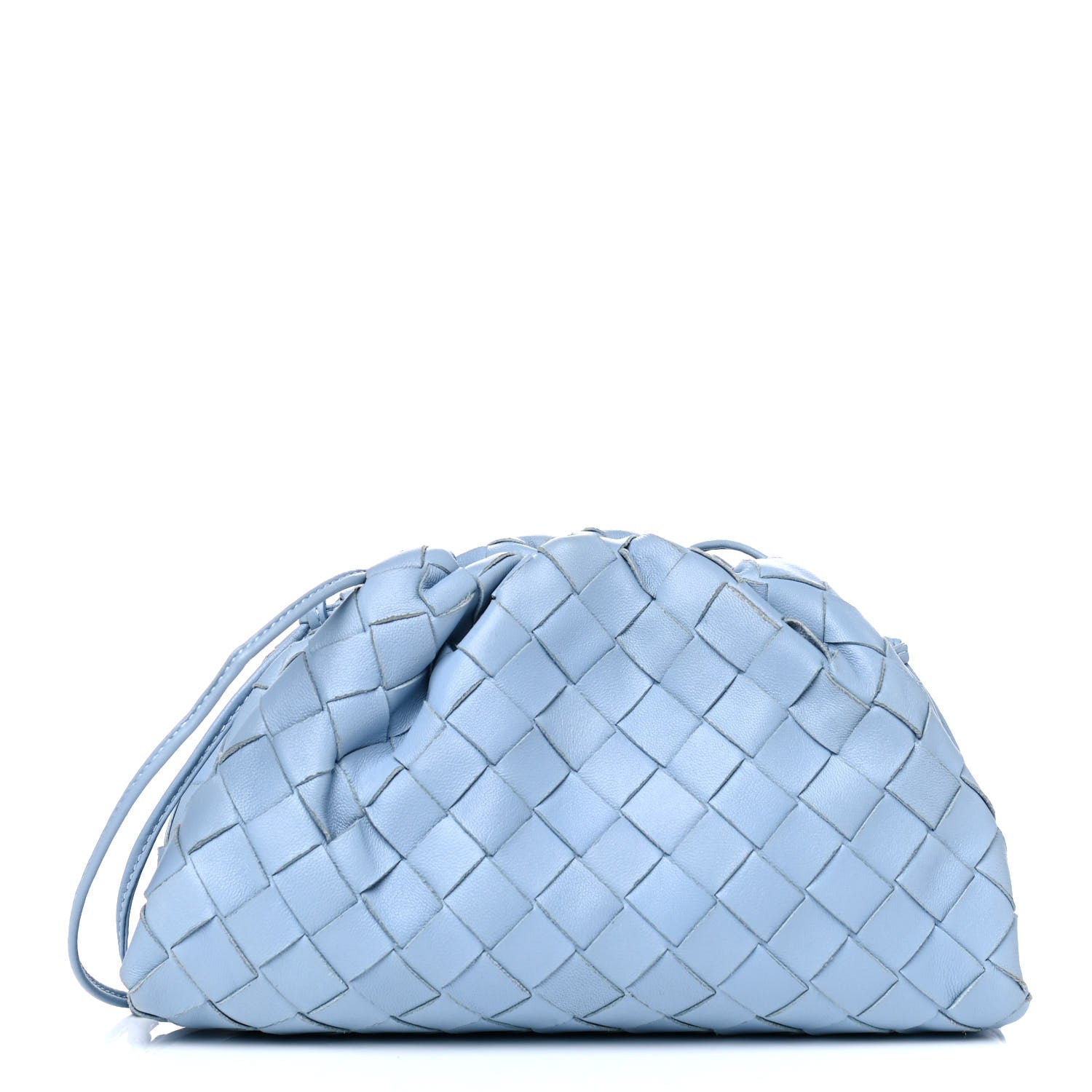 Bottega Veneta Nappa Intrecciato The Mini Pouch Ice 1 of 6