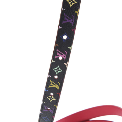 Louis Vuitton Monogram Multicolor LV Initiales Belt 95 38 Black Grenade 4 of 5