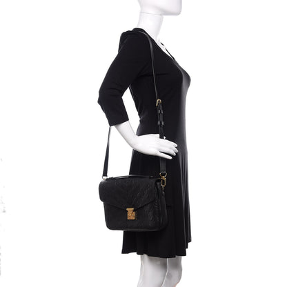 Louis Vuitton Empreinte Pochette Metis Black 2 of 13