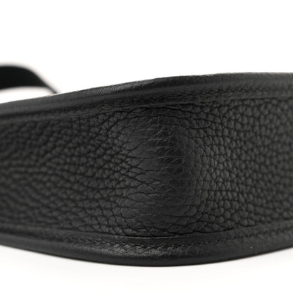 Hermes Taurillon Clemence Evelyne TPM Black 9 of 10